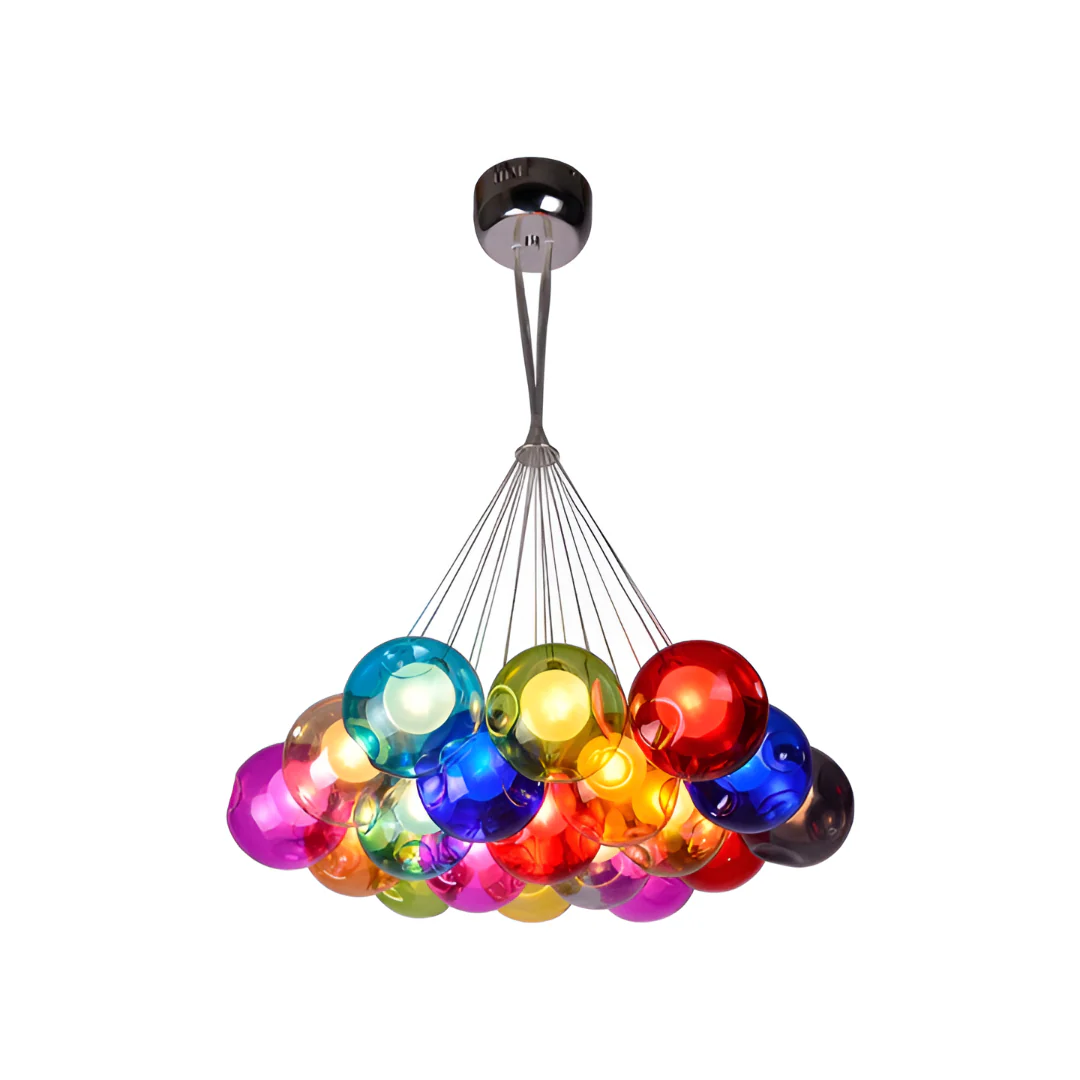 Velmar – Scandinavische Glazen Bollen Kroonluchter - Image 8