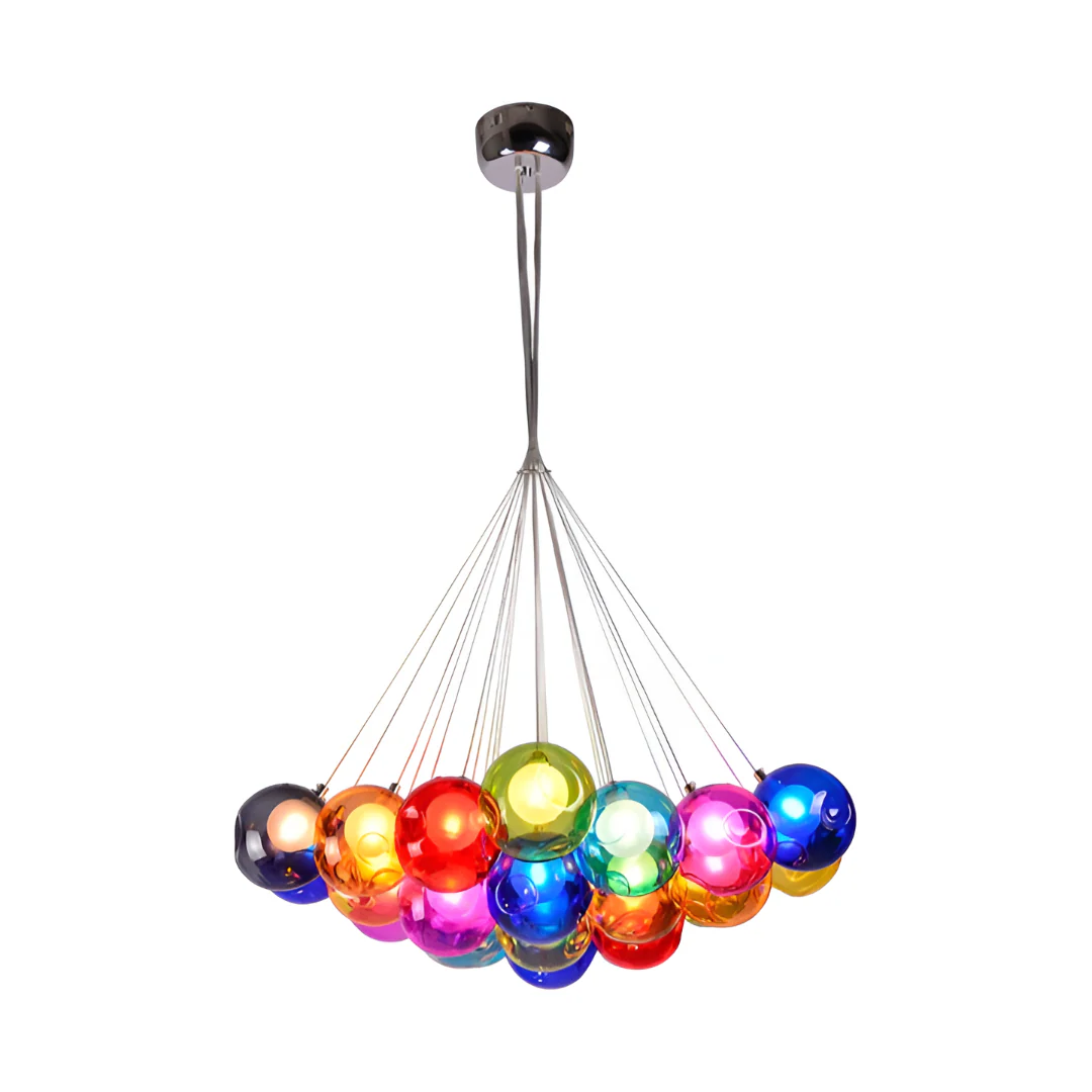 Velmar – Scandinavische Glazen Bollen Kroonluchter - Image 9