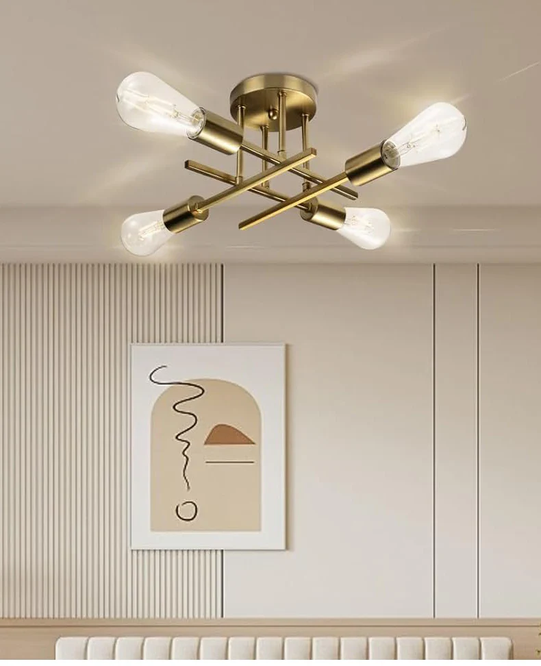 Velmorax - Nordic Semi Inbouw LED Plafondlamp