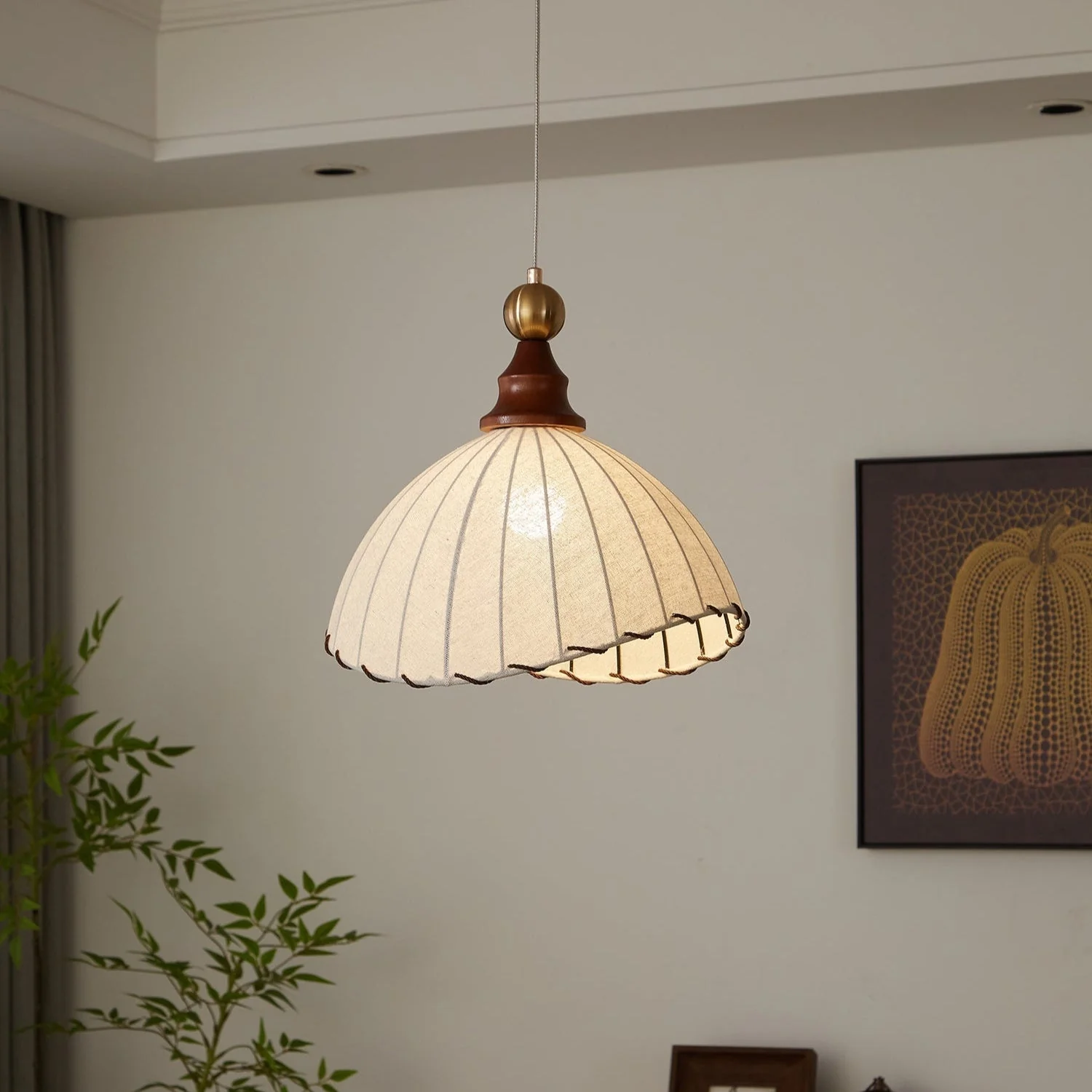 Velona - Moderne Stoffen Hanglamp