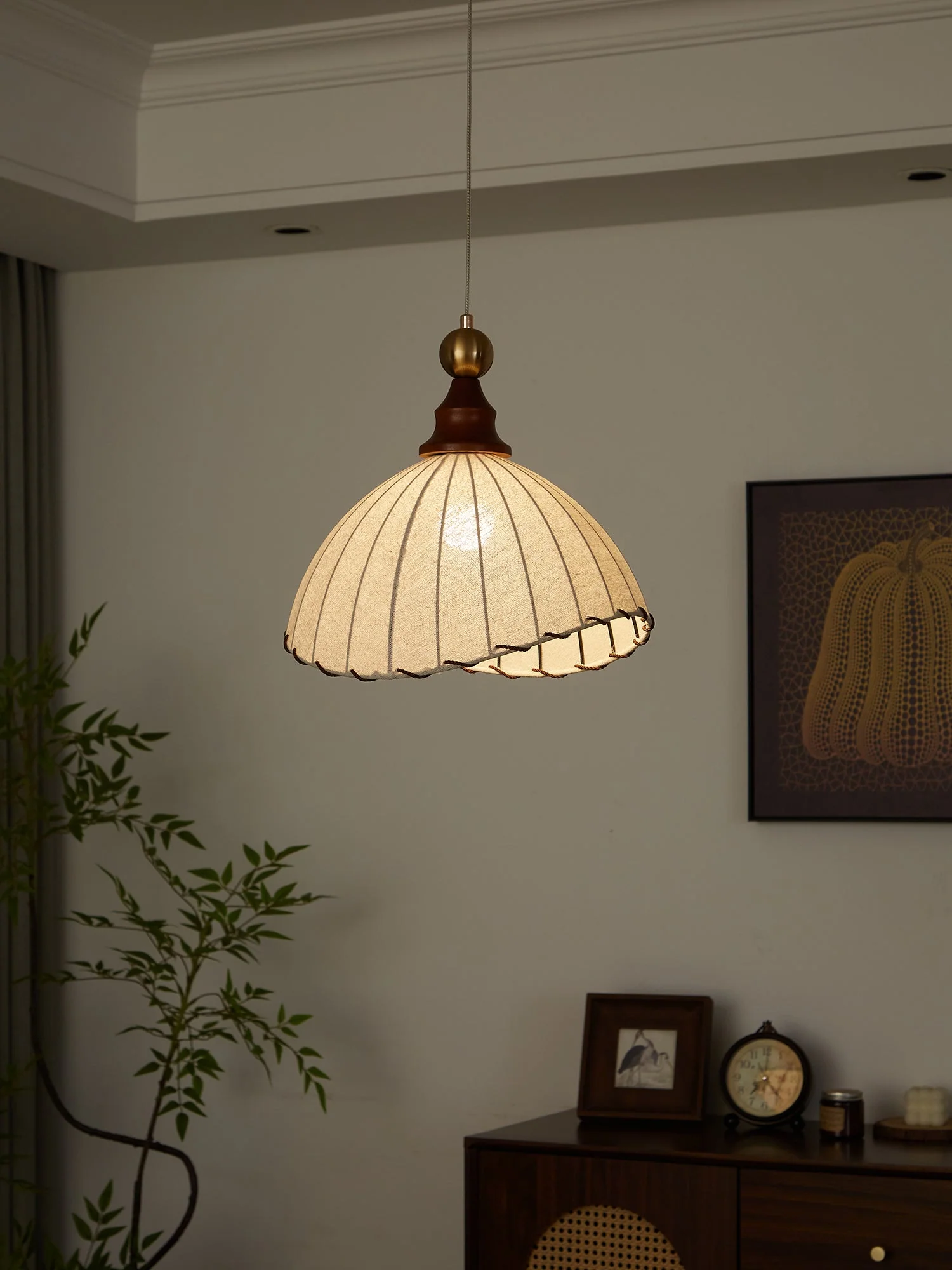 Velona - Moderne Stoffen Hanglamp - Image 10