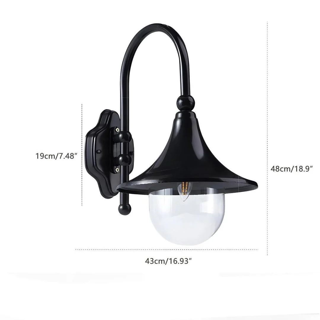 Veloriann – Vintage Metalen Buiten Wandlamp - Image 12