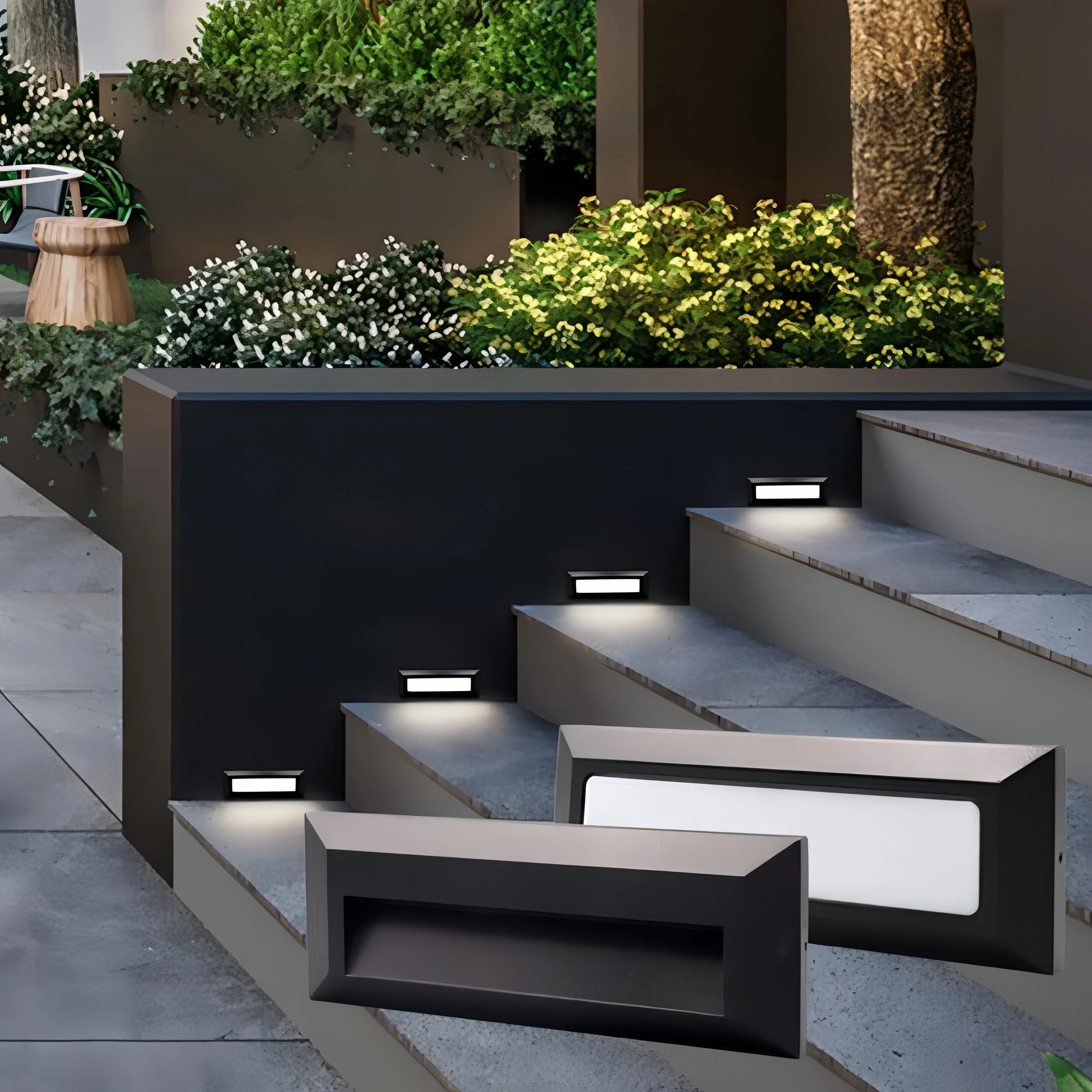 Velorin – LED wandlamp rechthoekig voor trapverlichting - Image 4