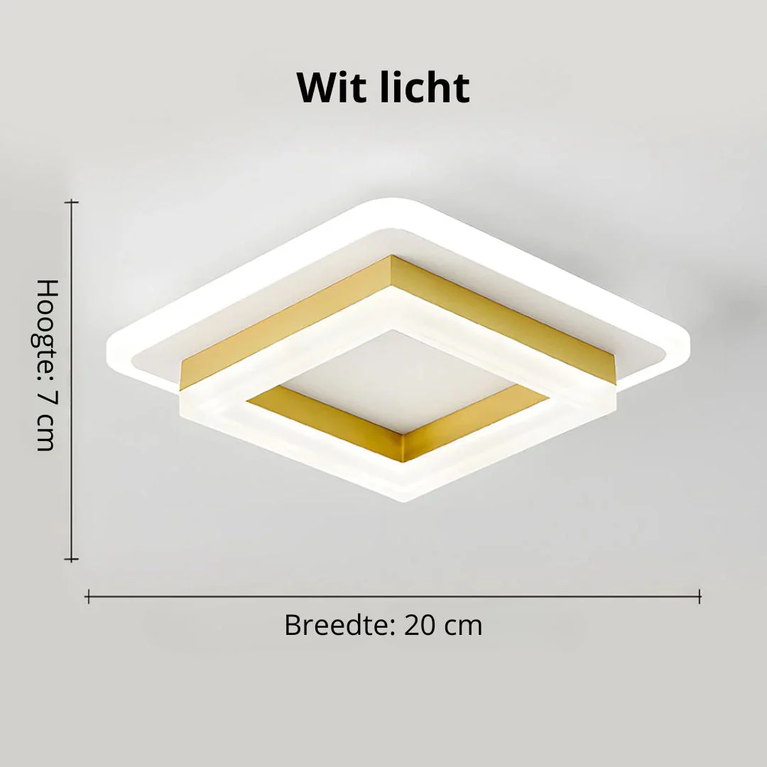 Velorind – Vierkante LED Plafondlamp - Image 13