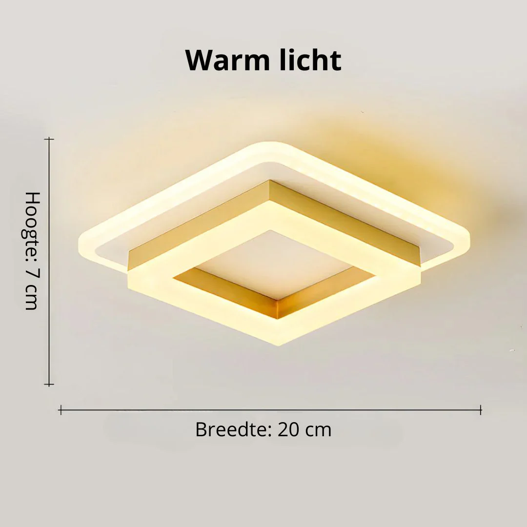 Velorind – Vierkante LED Plafondlamp - Image 14