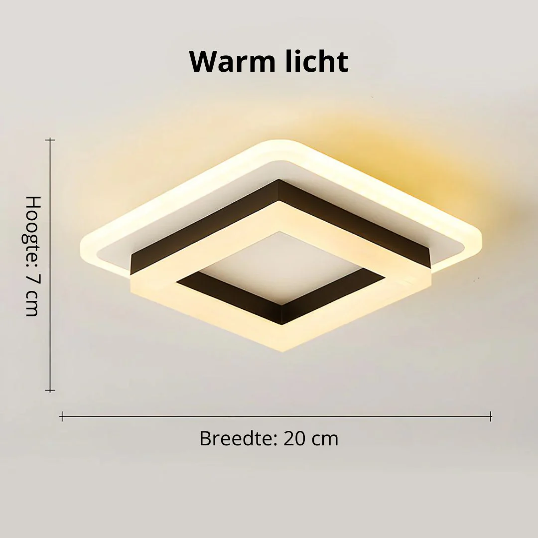 Velorind – Vierkante LED Plafondlamp - Image 17