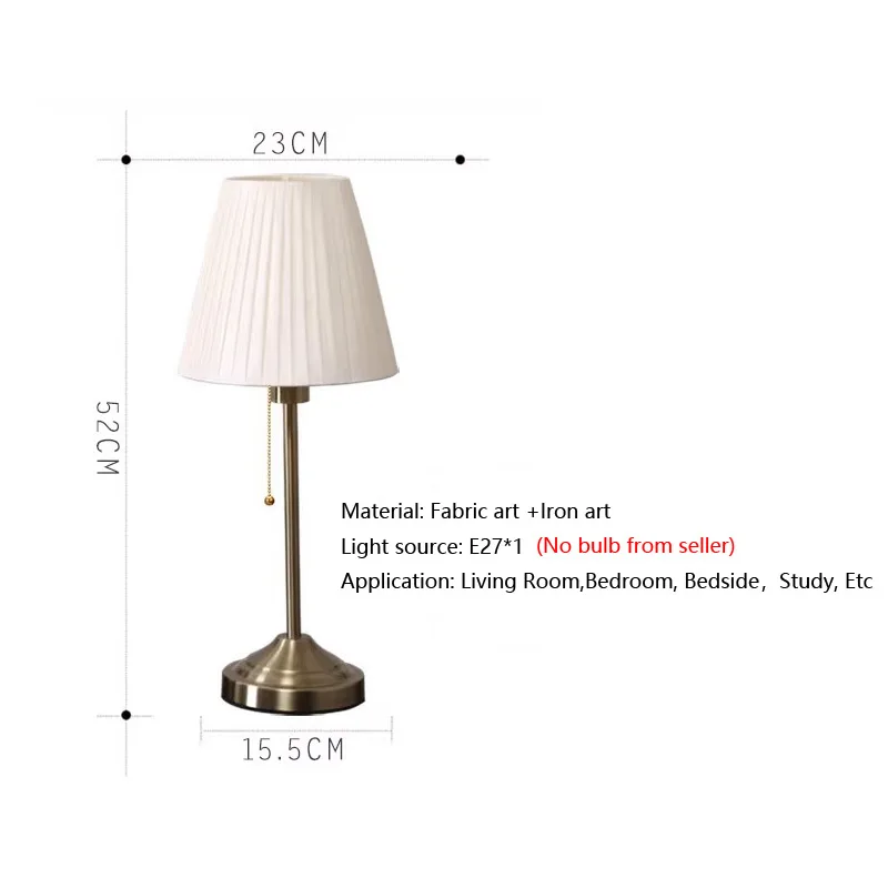 Veloura - Luxe Metalen Tafellamp in Amerikaanse Stijl - Image 3