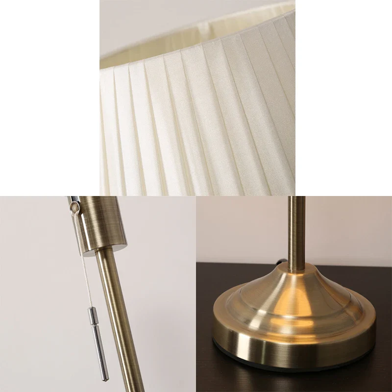Veloura - Luxe Metalen Tafellamp in Amerikaanse Stijl - Image 7
