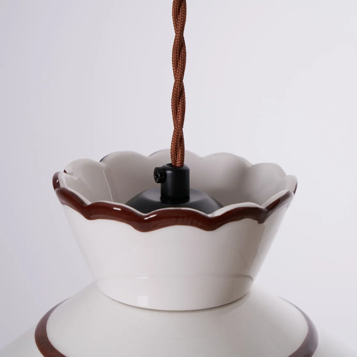 Velouran - Klassieke Vintage Keramische Hanglamp - Image 10