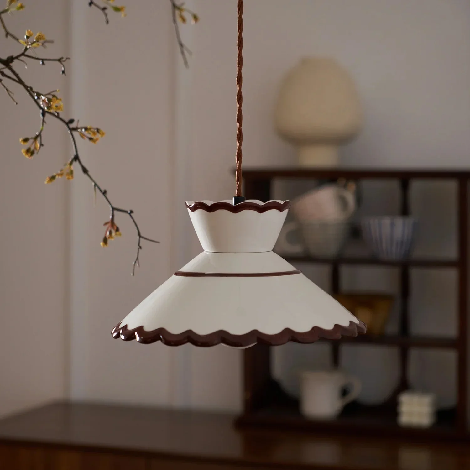 Velouran - Klassieke Vintage Keramische Hanglamp - Image 14