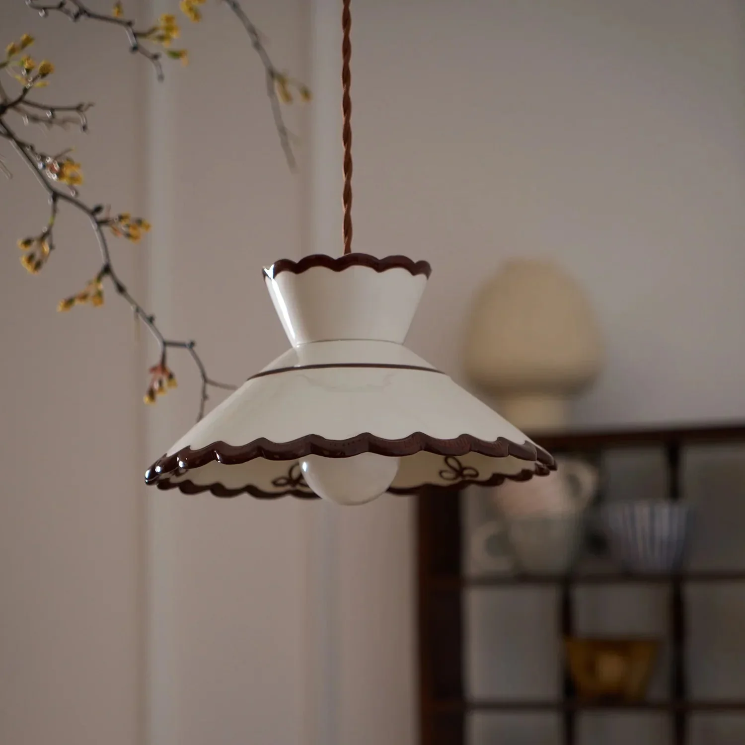 Velouran - Klassieke Vintage Keramische Hanglamp - Image 16