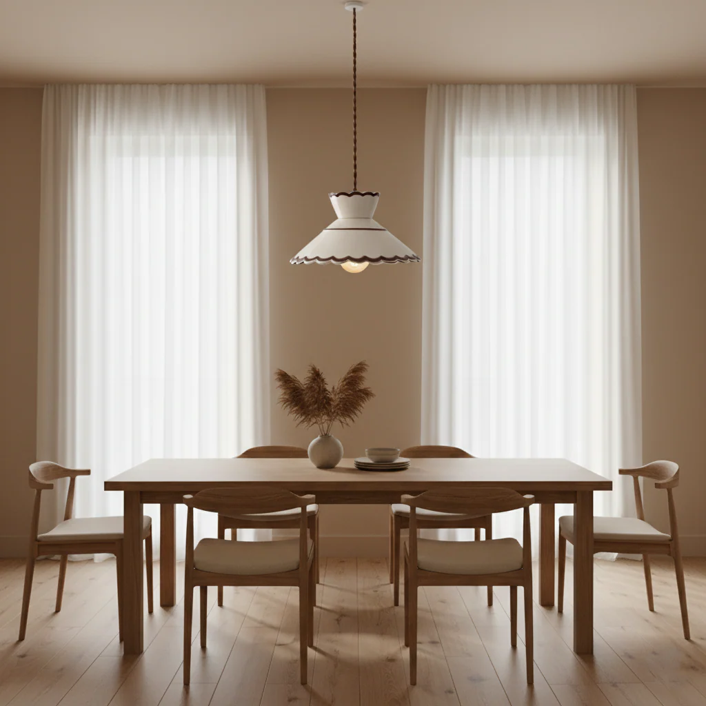 Velouran - Klassieke Vintage Keramische Hanglamp - Image 17