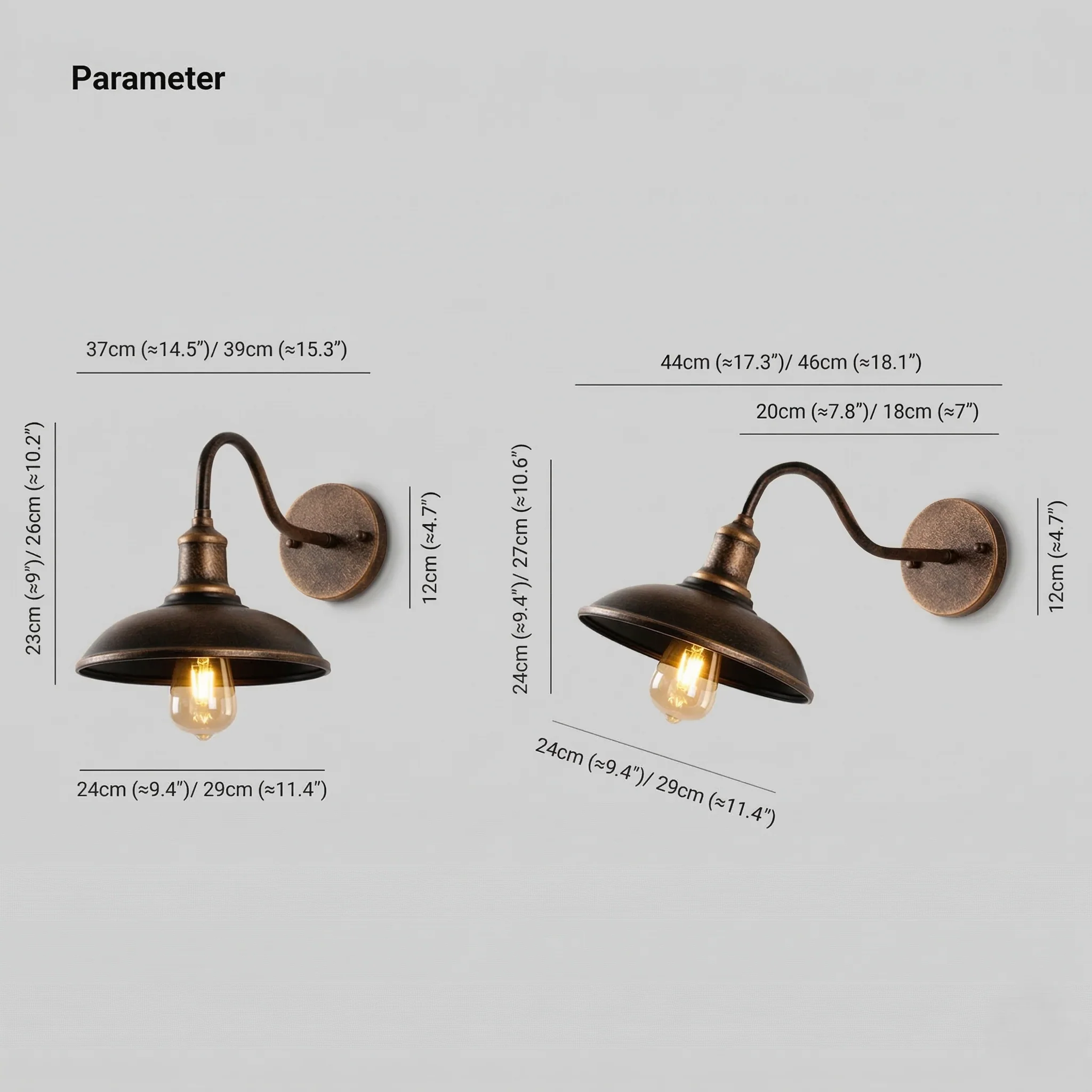 Velric – Buiten Wandlamp met Vintage Design - Image 10