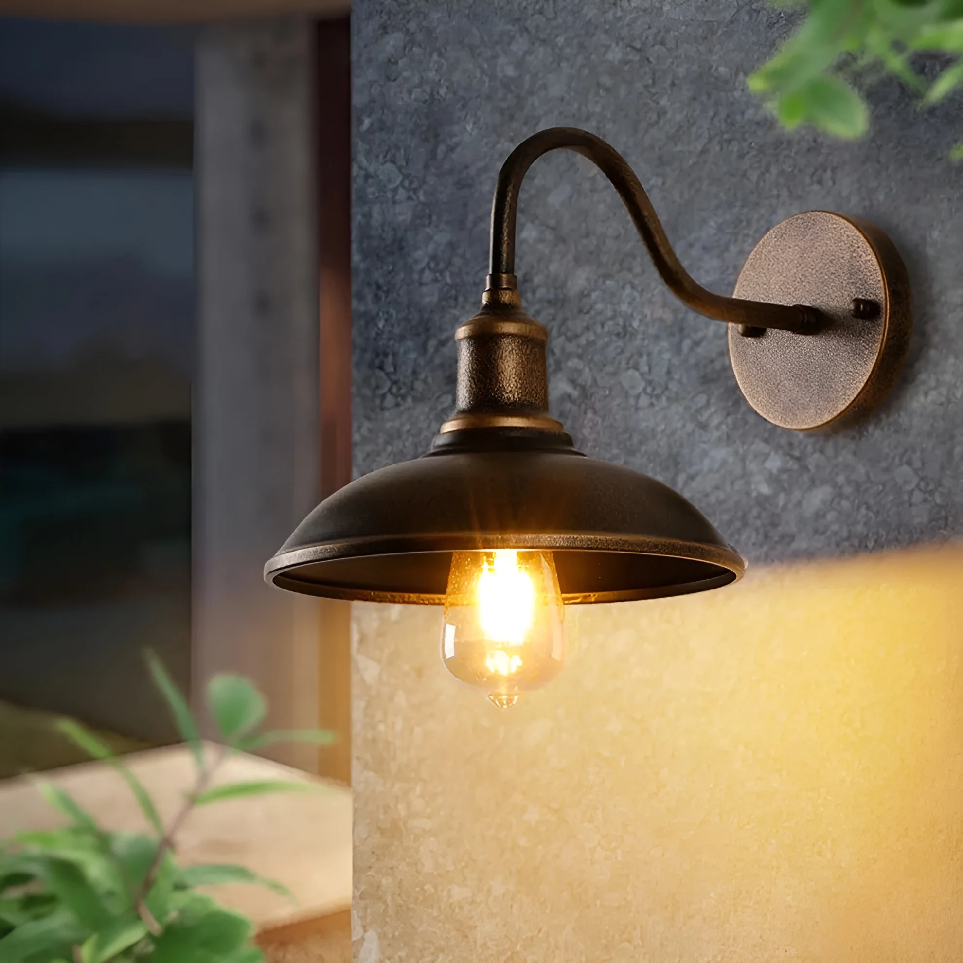 Velric – Buiten Wandlamp met Vintage Design - Image 4