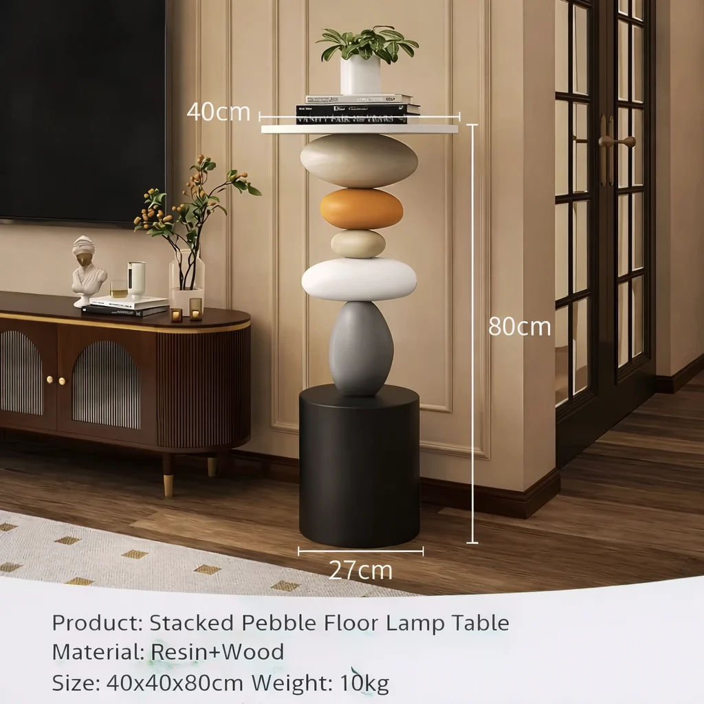 Veltrano – Ronde Opvouwbare Bijzettafel Voor Woonkamer - Image 5