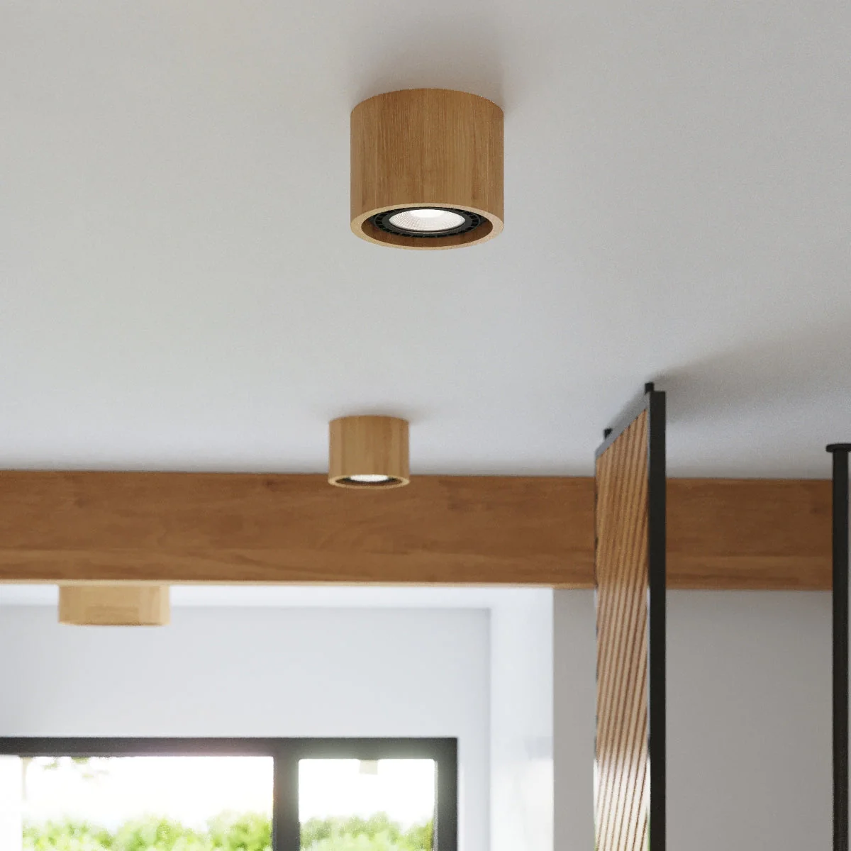 Velunor - Minimalistische Houten Plafondlamp - Image 11