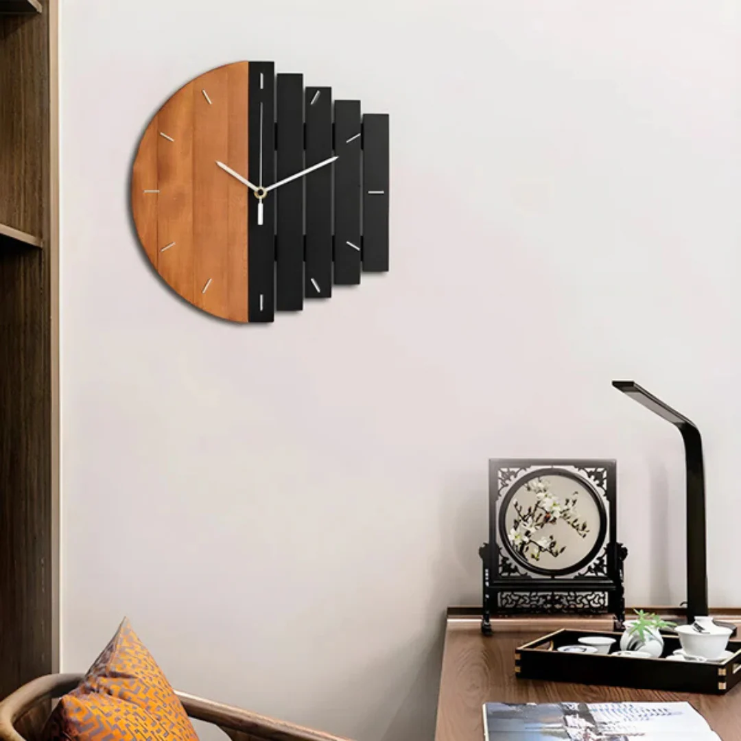 Vesper - Grote Houten Wandklok Voor De Woonkamer - Image 3