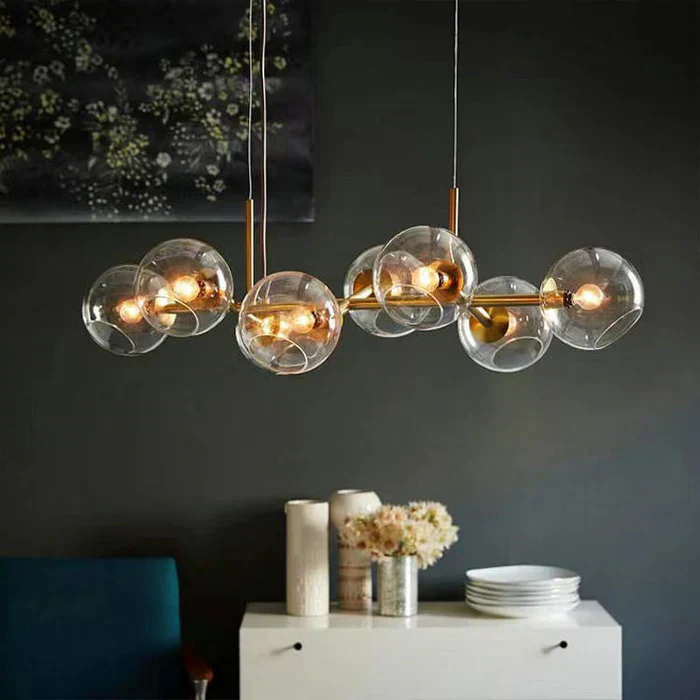 Virellan – Moderne Kroonluchter Met Glazen Bollen - Image 15