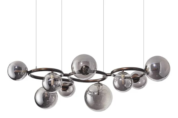 Virellan – Moderne Kroonluchter Met Glazen Bollen - Image 3