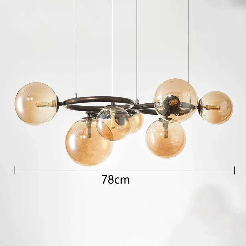 Virellan – Moderne Kroonluchter Met Glazen Bollen - Image 5