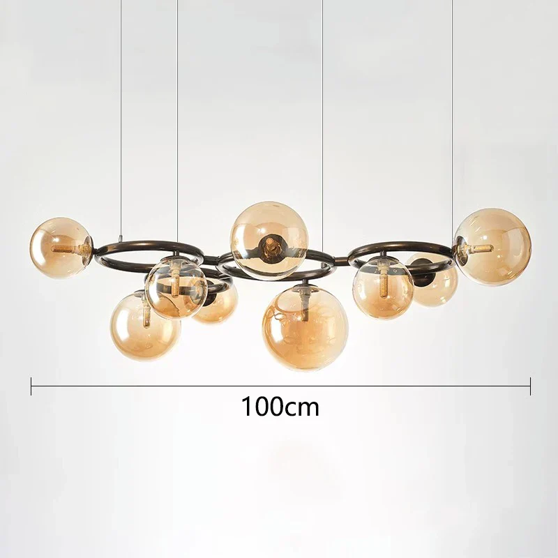 Virellan – Moderne Kroonluchter Met Glazen Bollen - Image 6