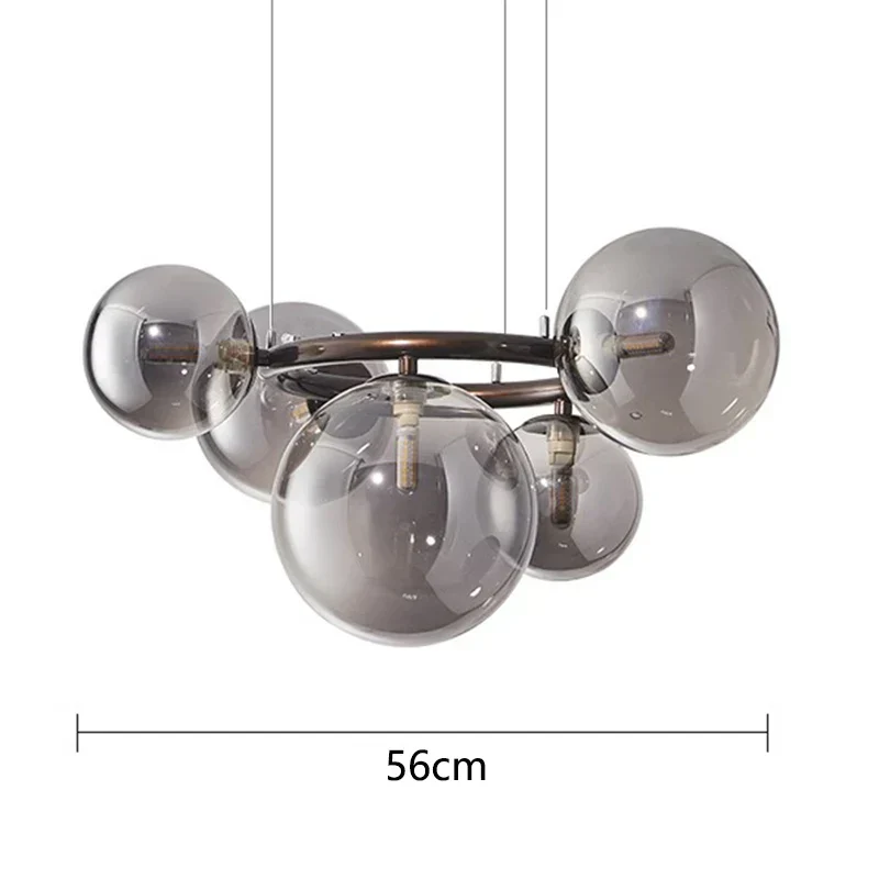 Virellan – Moderne Kroonluchter Met Glazen Bollen - Image 8