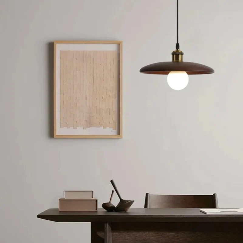Virena - Nordic Minimalistische Houten LED Hanglamp - Image 2