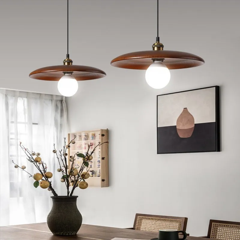 Virena - Nordic Minimalistische Houten LED Hanglamp - Image 4