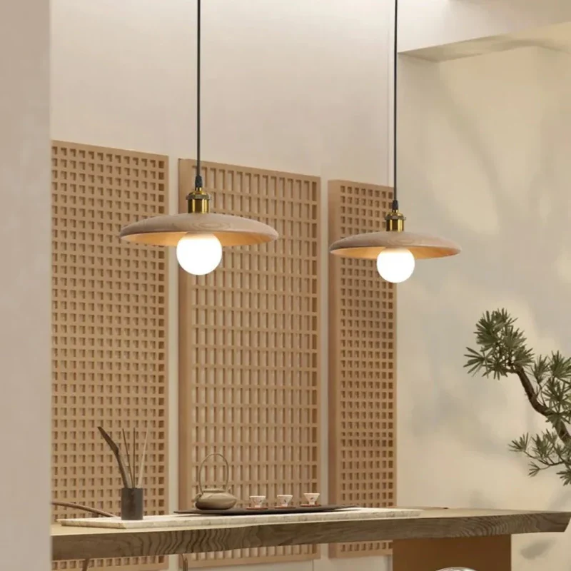 Virena - Nordic Minimalistische Houten LED Hanglamp - Image 7