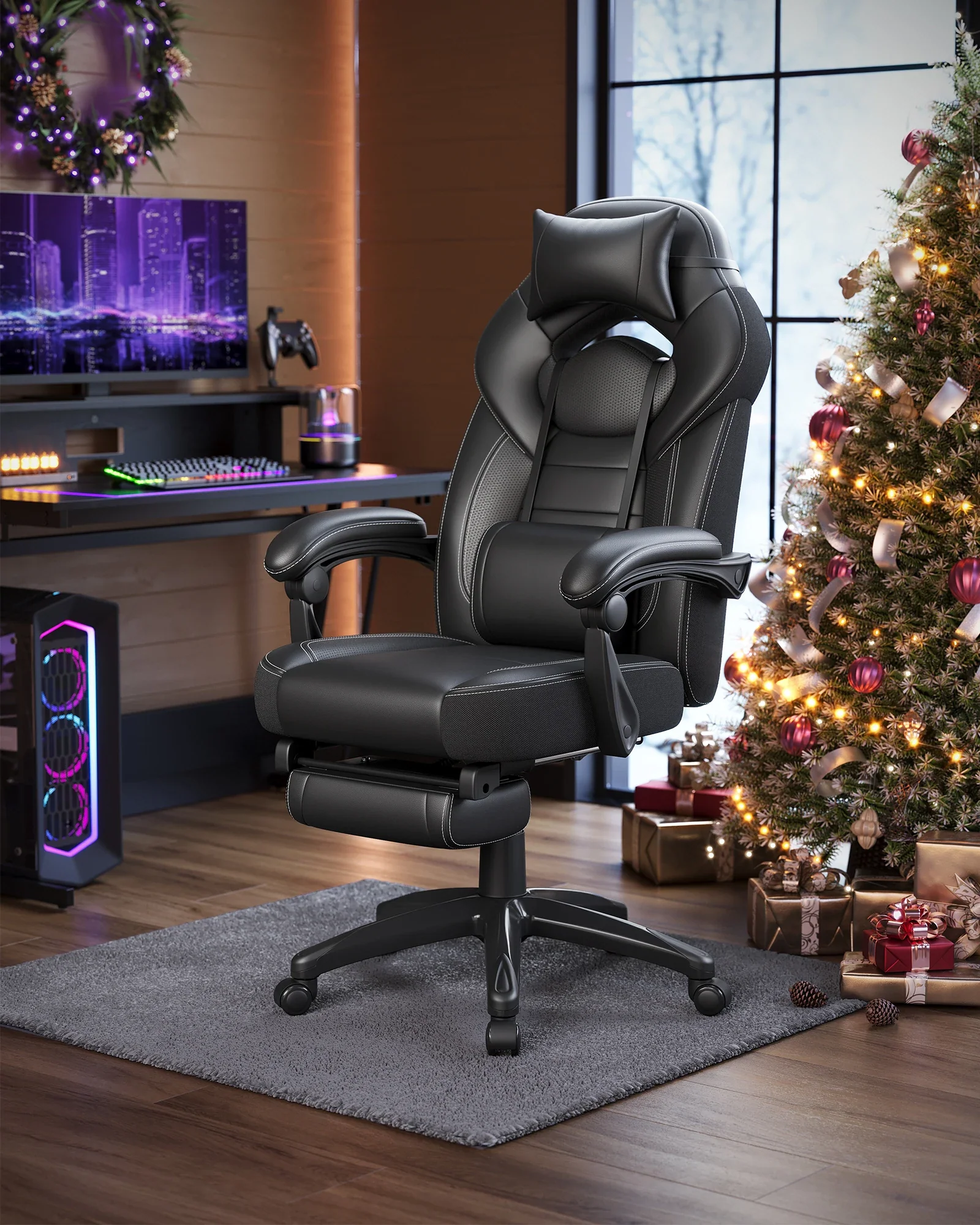 Vyron - Verstelbare Ergonomische Gaming Bureaustoel - Image 2