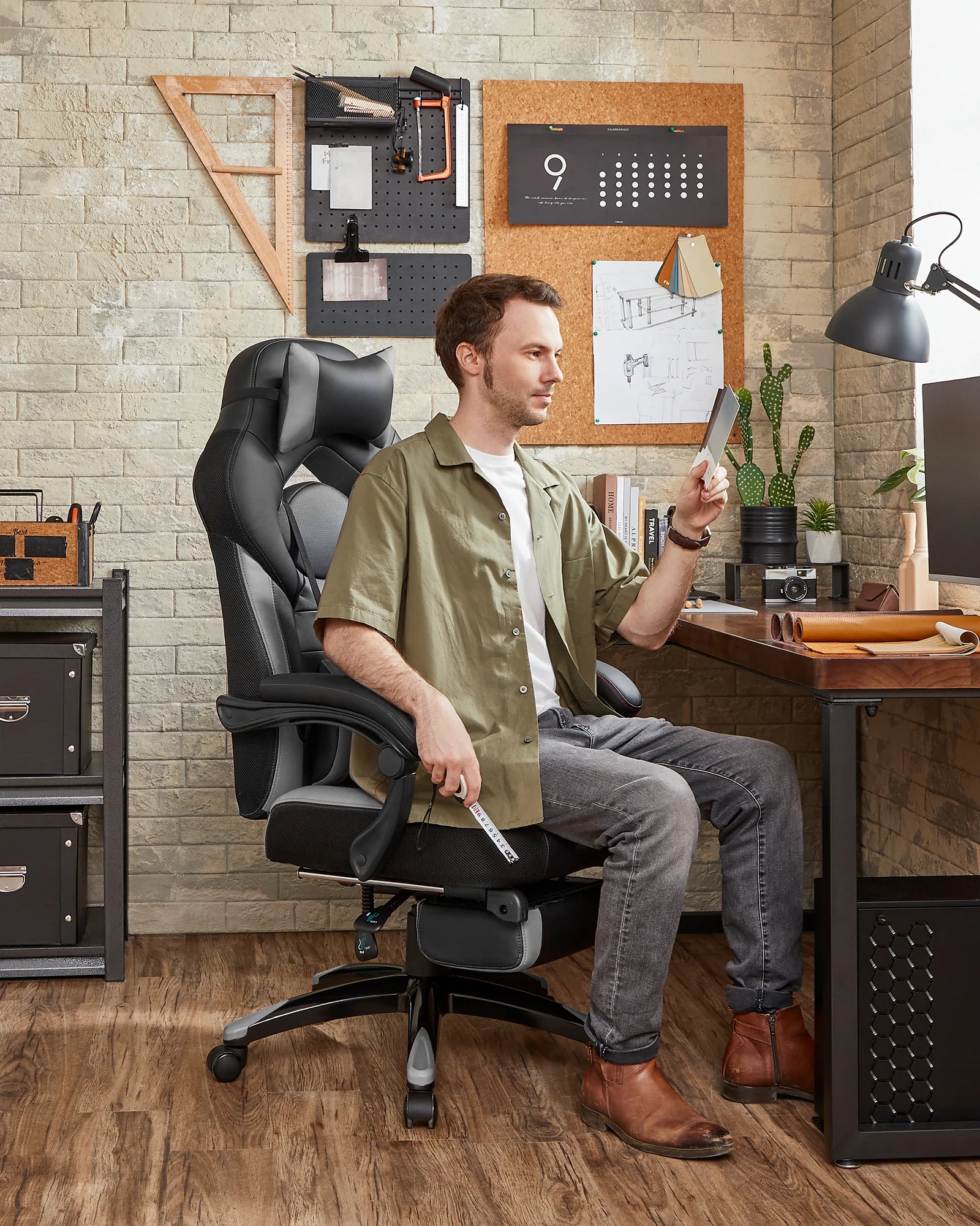 Vyron - Verstelbare Ergonomische Gaming Bureaustoel - Image 3