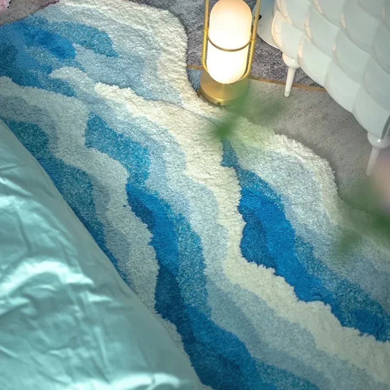 Waven - Wave Getuft Tapijt Antislip Pluche Vloerkleed - Image 3