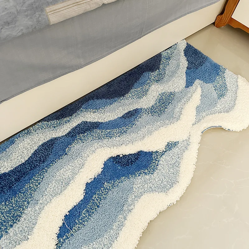 Waven - Wave Getuft Tapijt Antislip Pluche Vloerkleed - Image 4