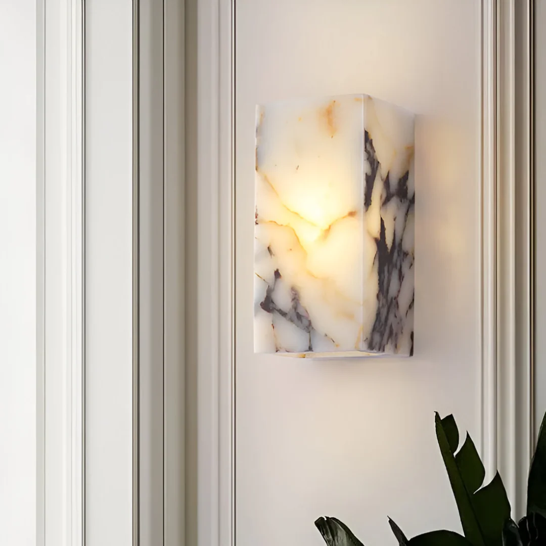 Xera - Luxe Marmeren Natuursteen Wandlamp - Image 3
