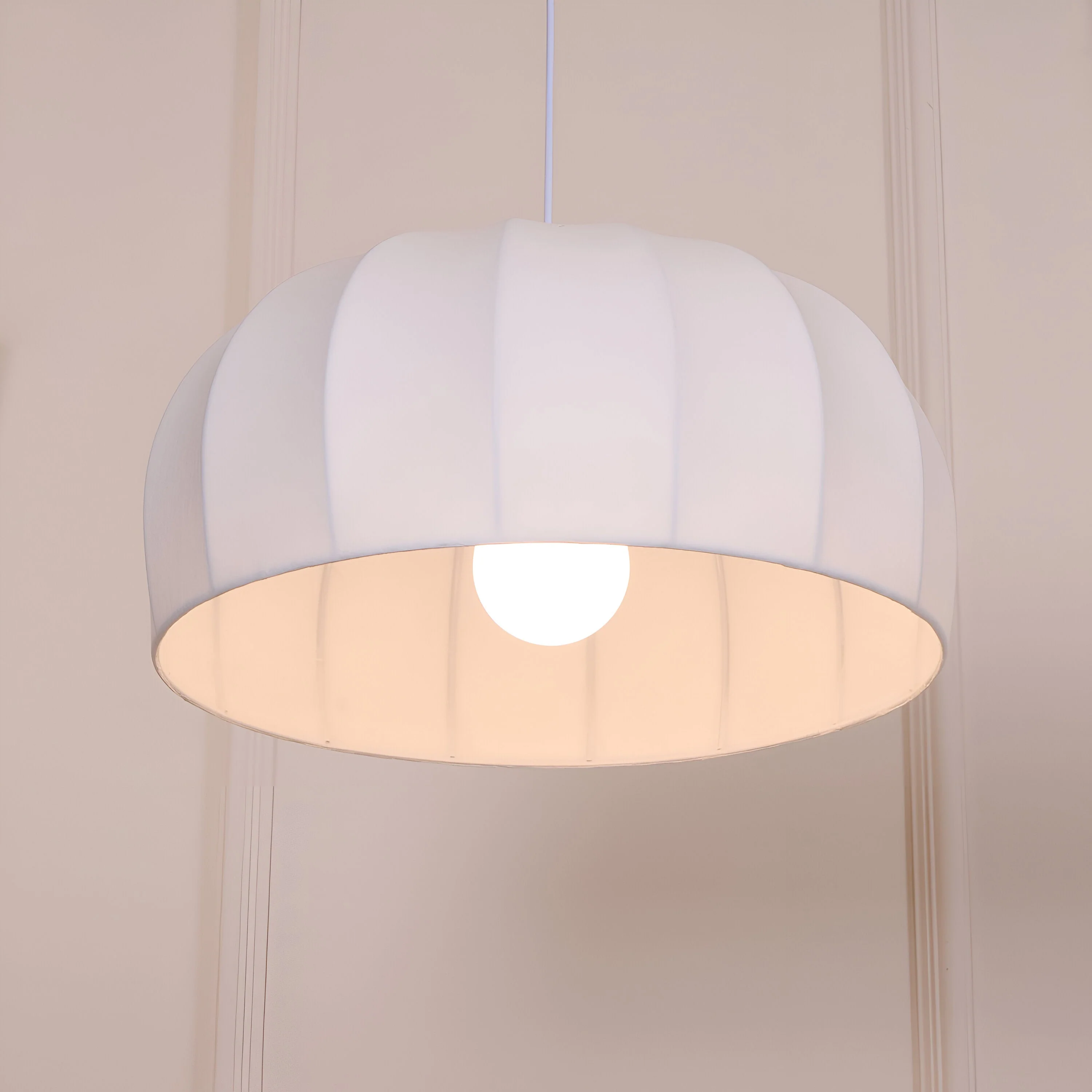 Yumèra - Japandi Moderne Handgemaakte Zijde Hanglamp - Image 6