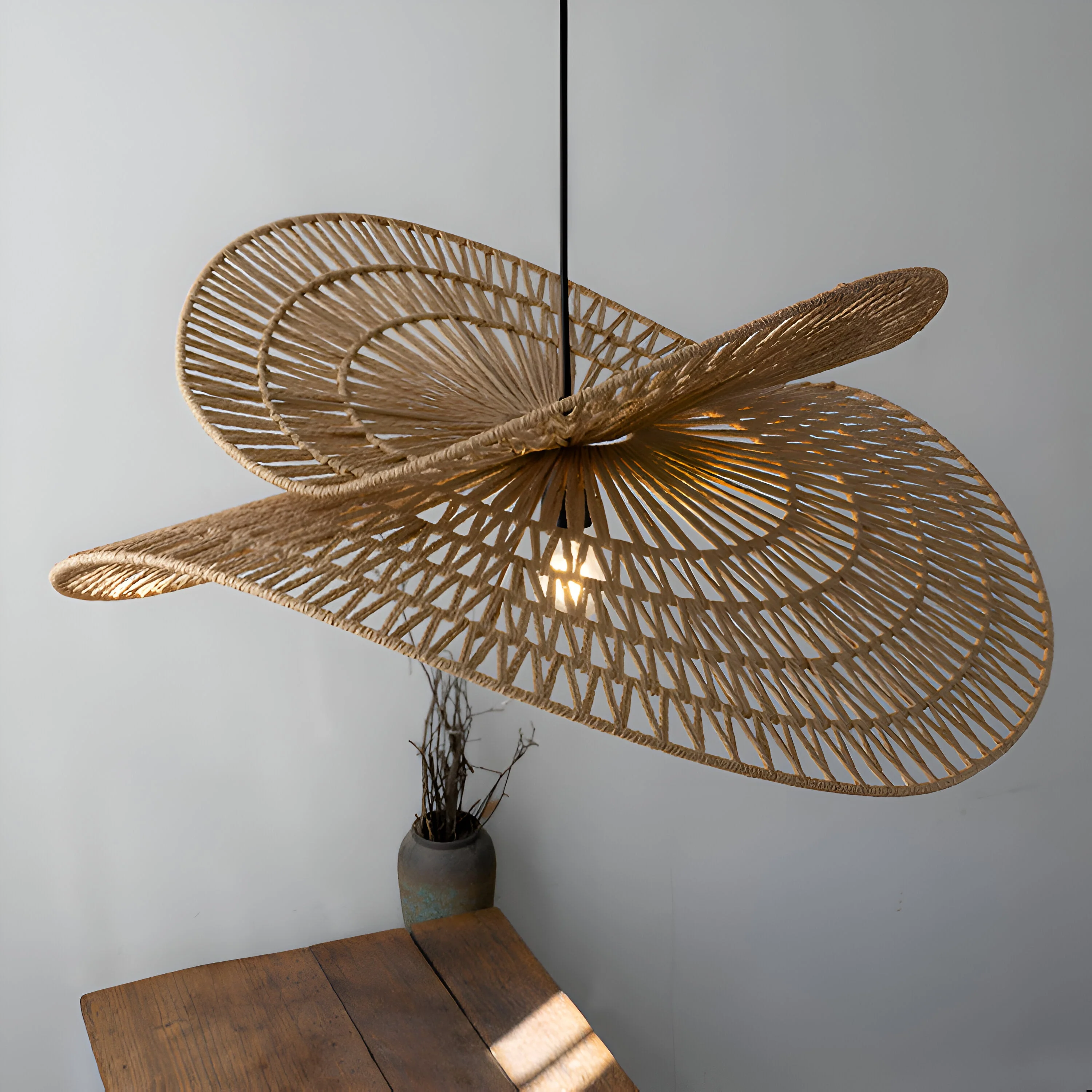 Zafiri - Boho Henneptouw Hanglamp - Image 12