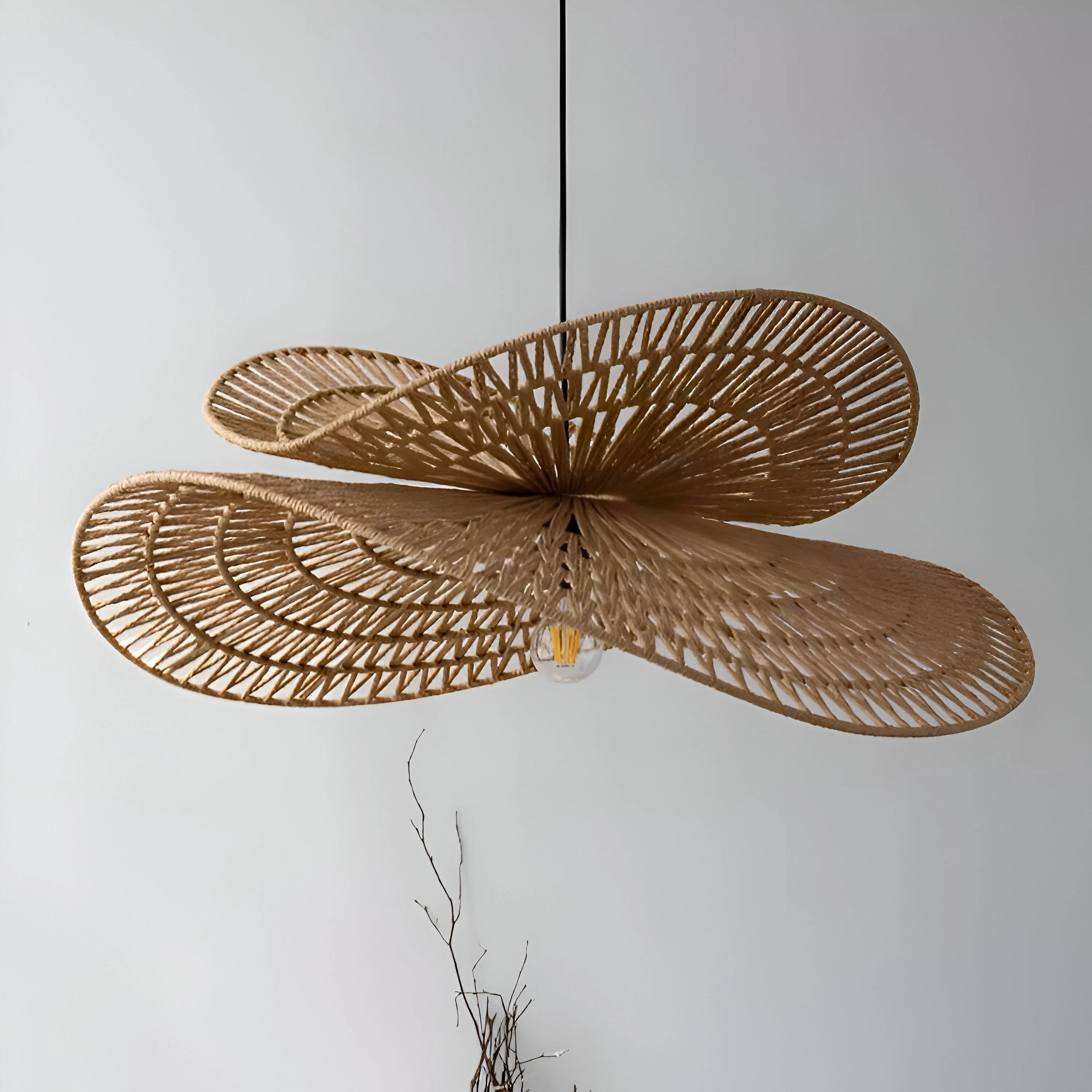 Zafiri - Boho Henneptouw Hanglamp - Image 6