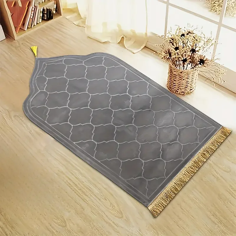 Zareen - Dikke Gebedsmat Antislip Zachte Flanel Mat - Image 6