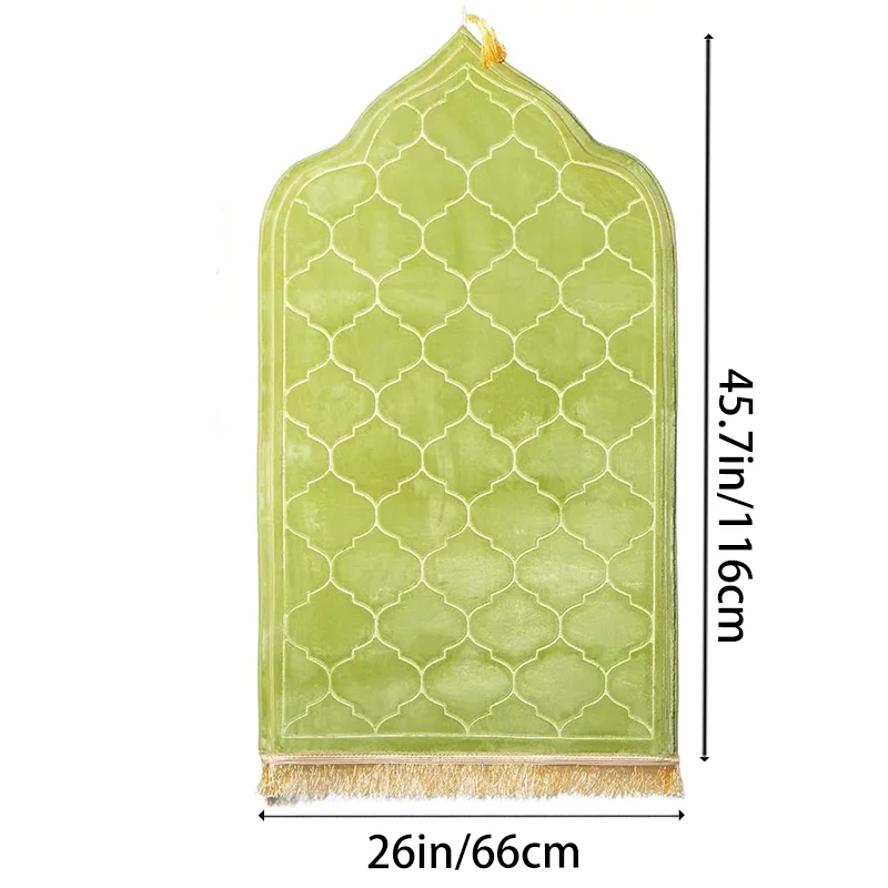 Zareen - Dikke Gebedsmat Antislip Zachte Flanel Mat - Image 7