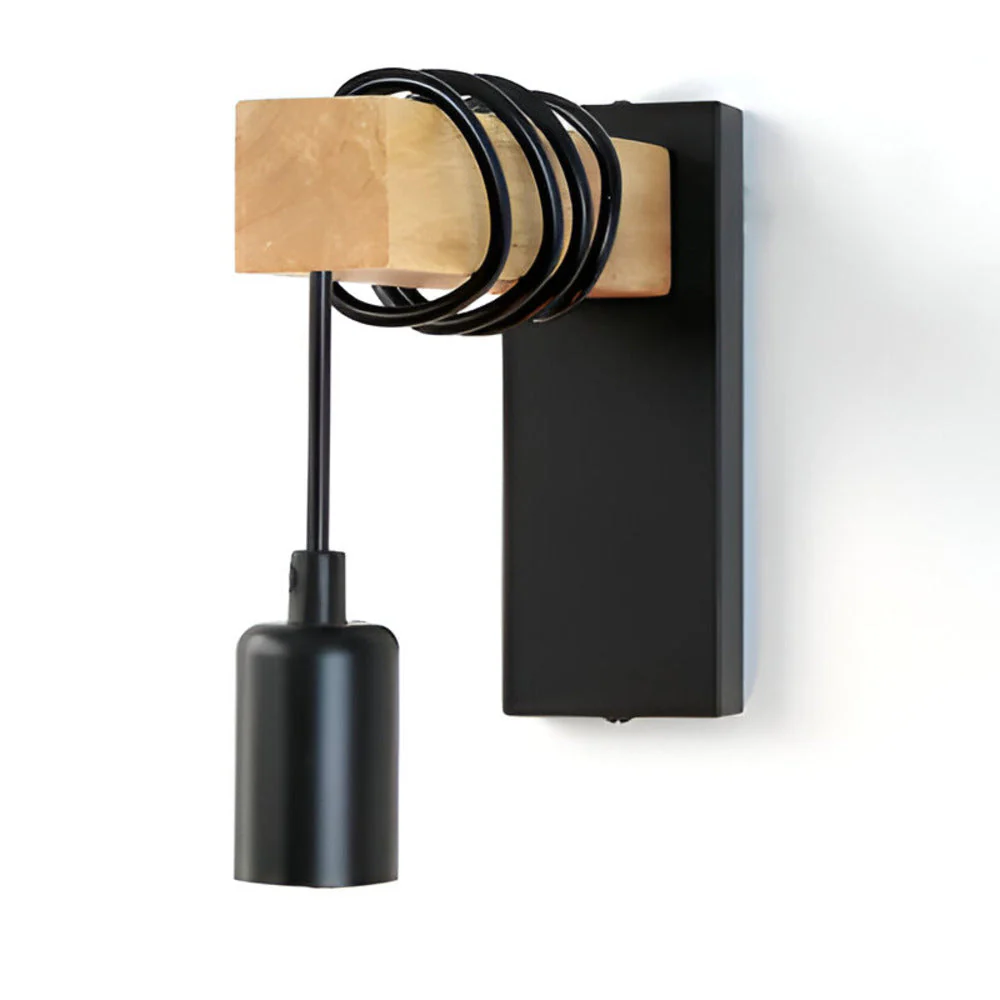 Zenara - Rustieke LED Wandlamp van Hout - Image 5