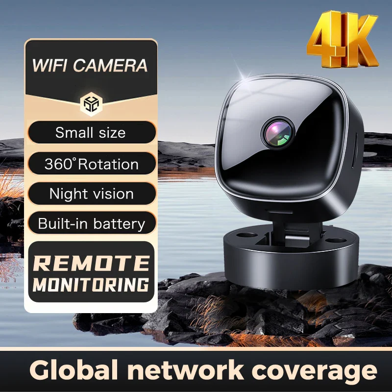Zenvaro – 360° Draaibare Wifi Mini Beveiligingscamera Met Nachtzicht - Image 6