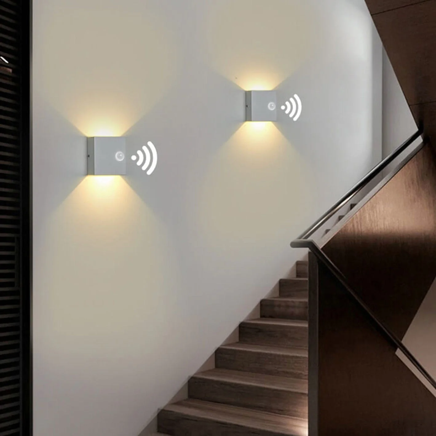 Zenvora – Minimalistische Vierkante LED Wandlamp - Image 11