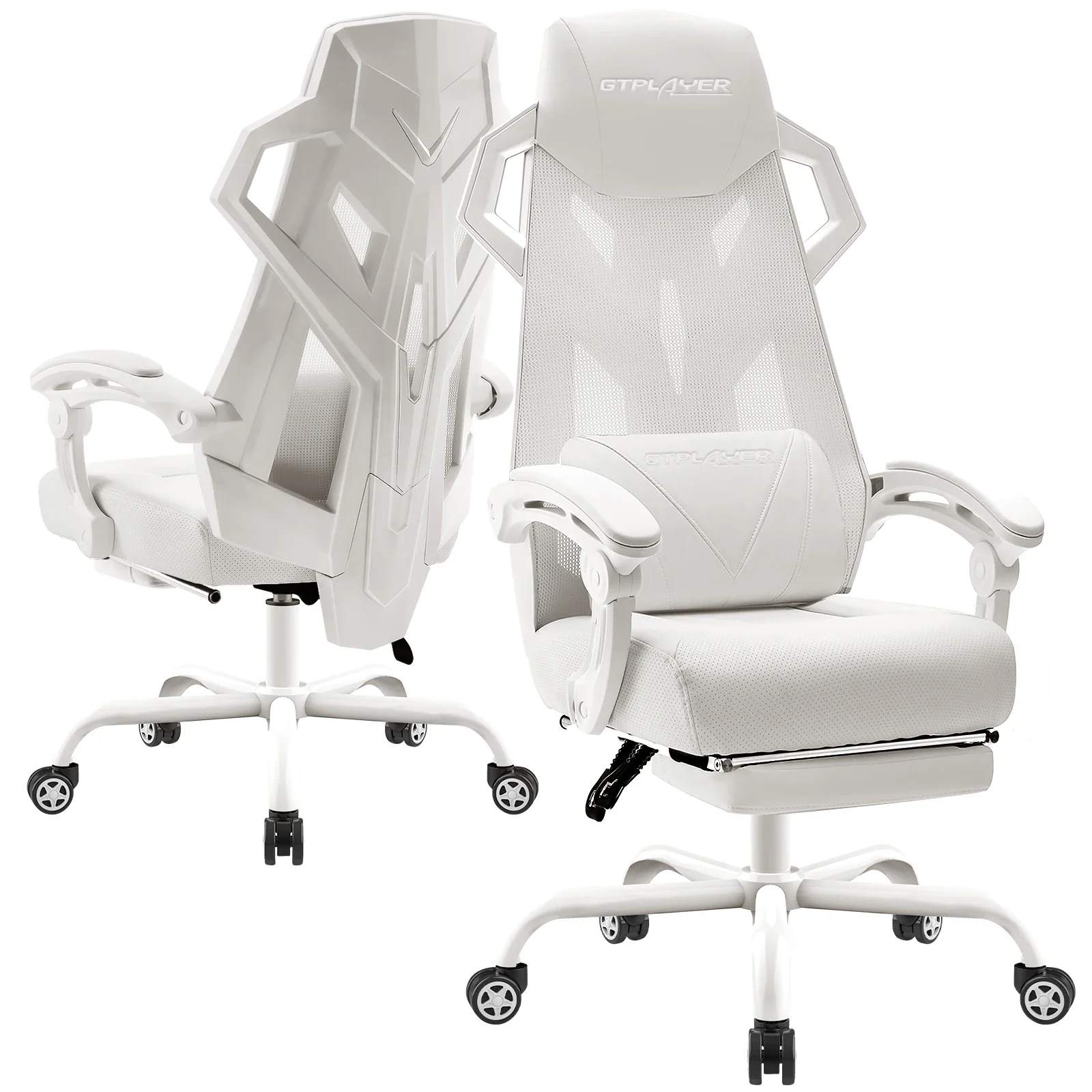 Zenvyro - Ergonomische Gaming Bureaustoel Met Hoofdsteun - Image 3
