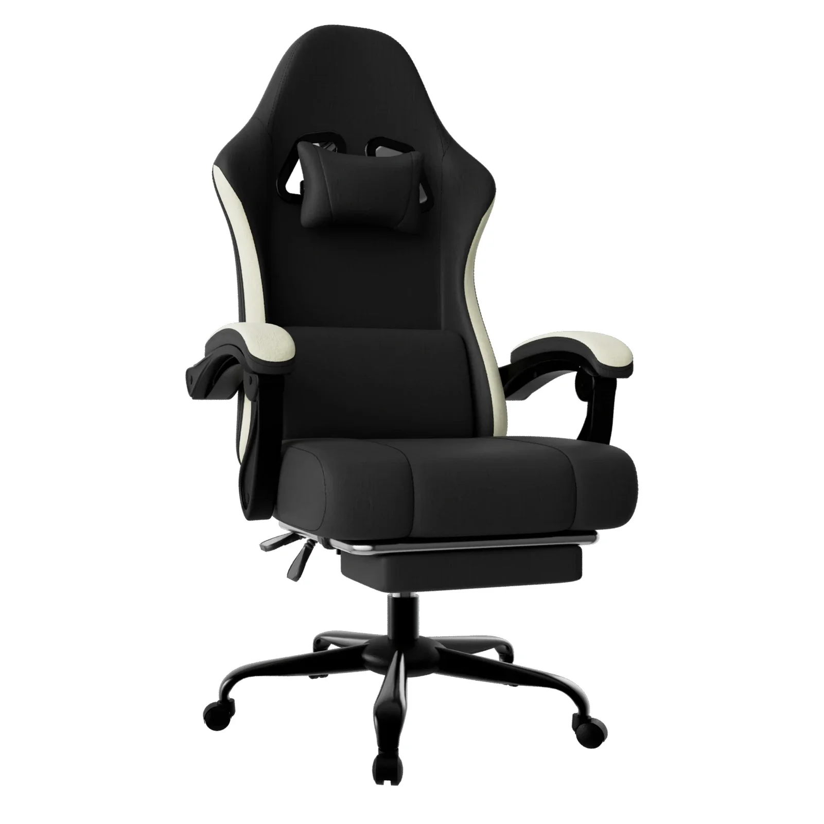 Zenvyron- Ergonomische Gaming Stoel Met Voetensteun En Lendensteun - Image 2