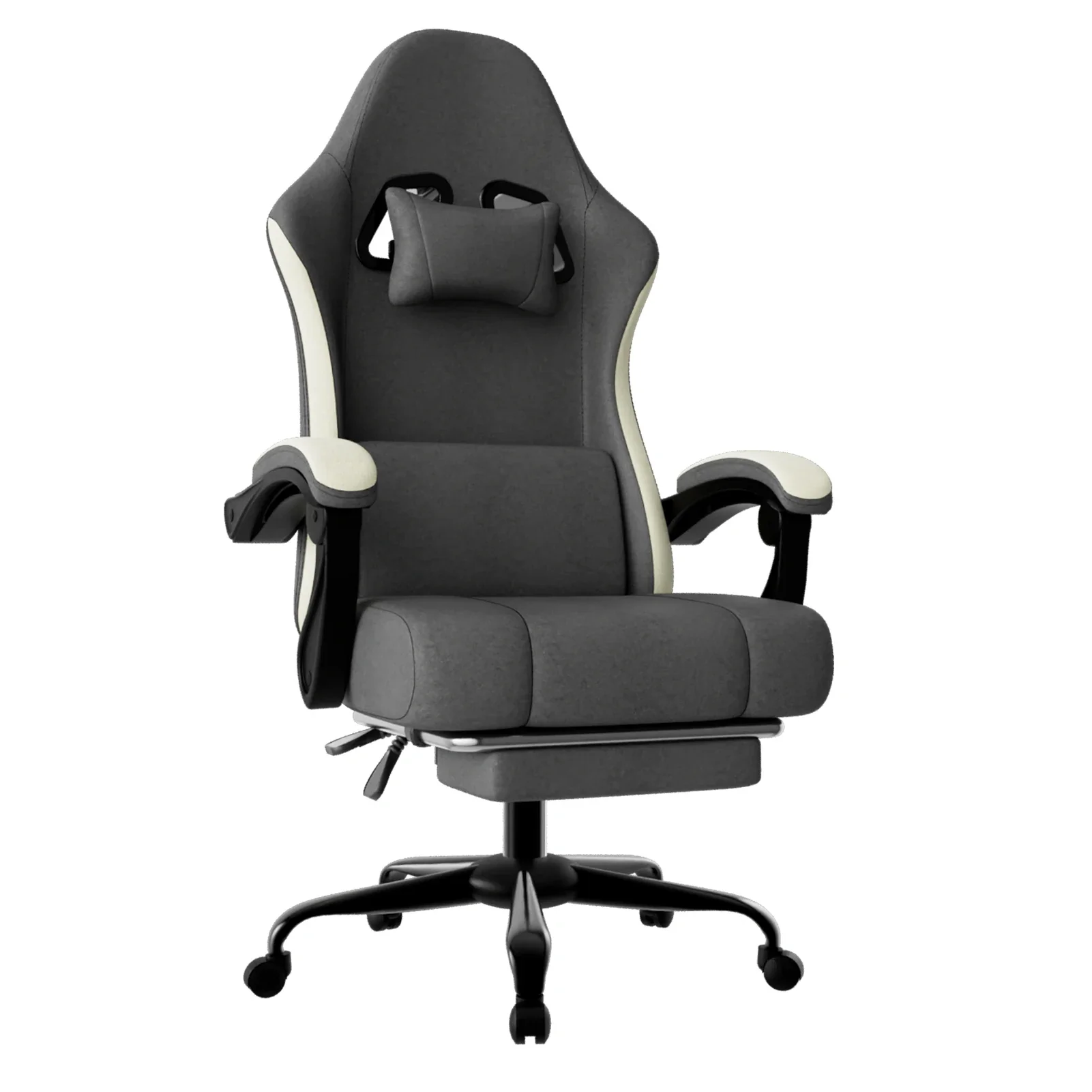 Zenvyron- Ergonomische Gaming Stoel Met Voetensteun En Lendensteun - Image 3