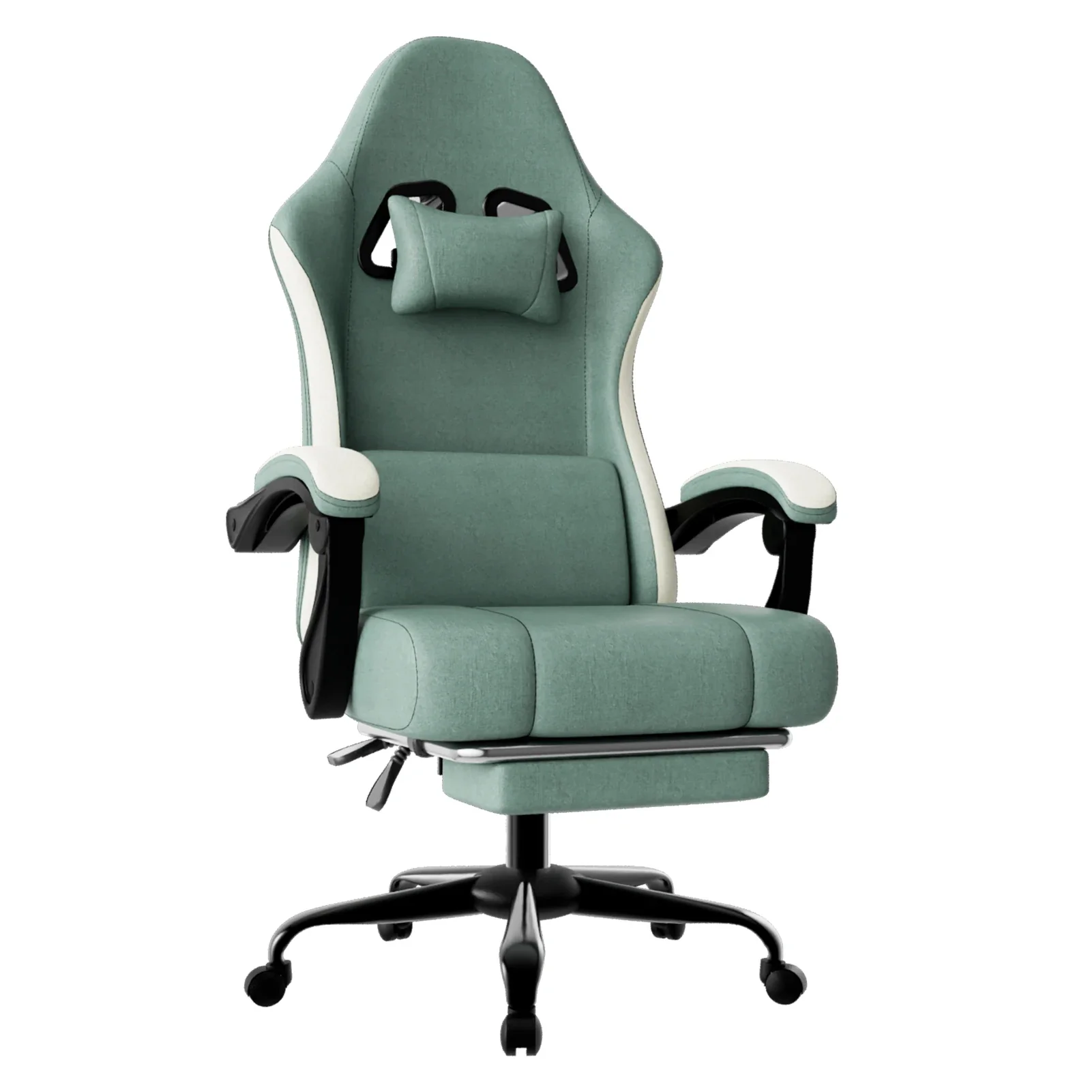 Zenvyron- Ergonomische Gaming Stoel Met Voetensteun En Lendensteun - Image 4