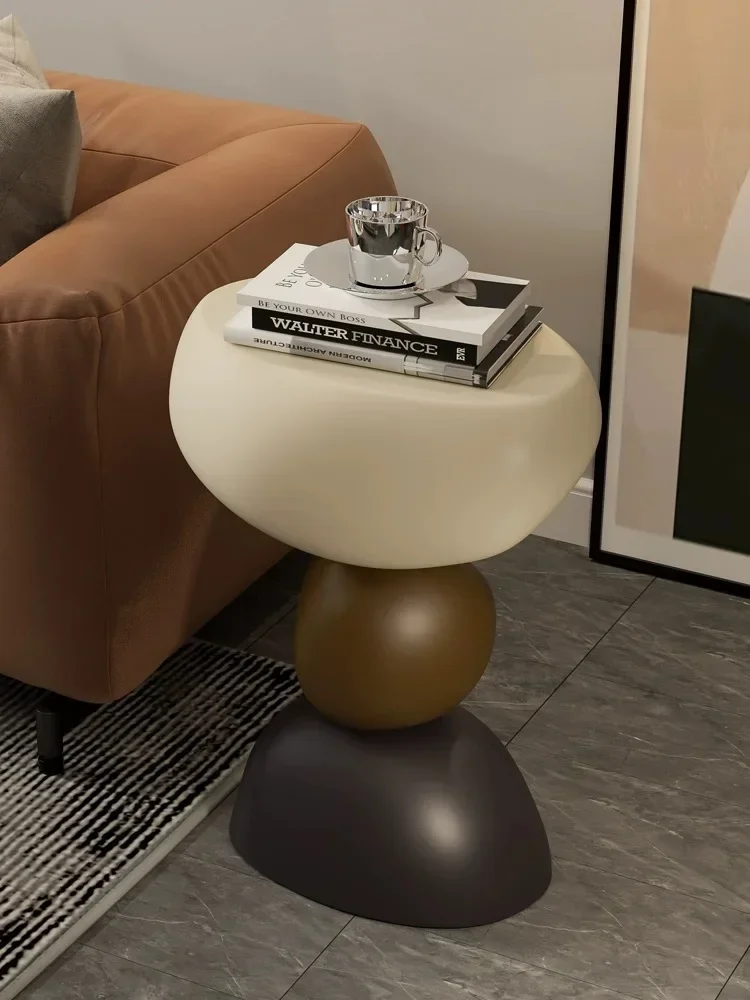 Zerania – Imitatie Steen Bijzettafel Salontafel Modern - Image 4