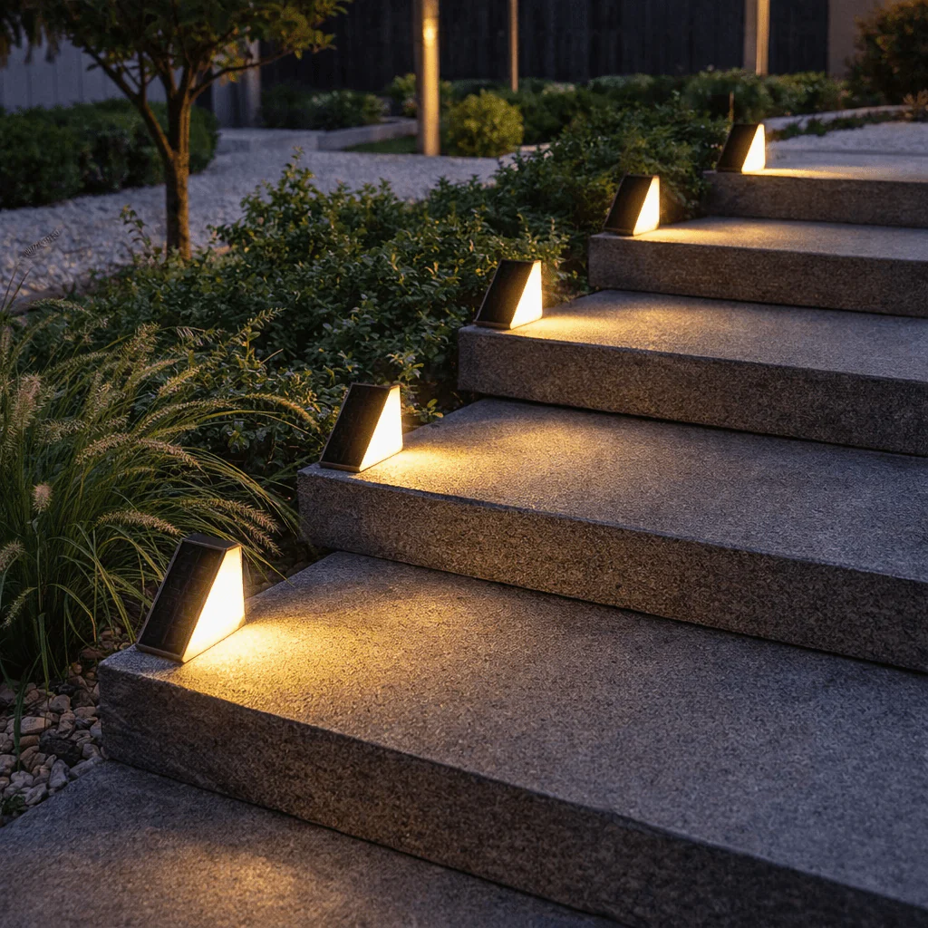 Zerion - Moderne Schuine Solar LED Traplamp - Image 4