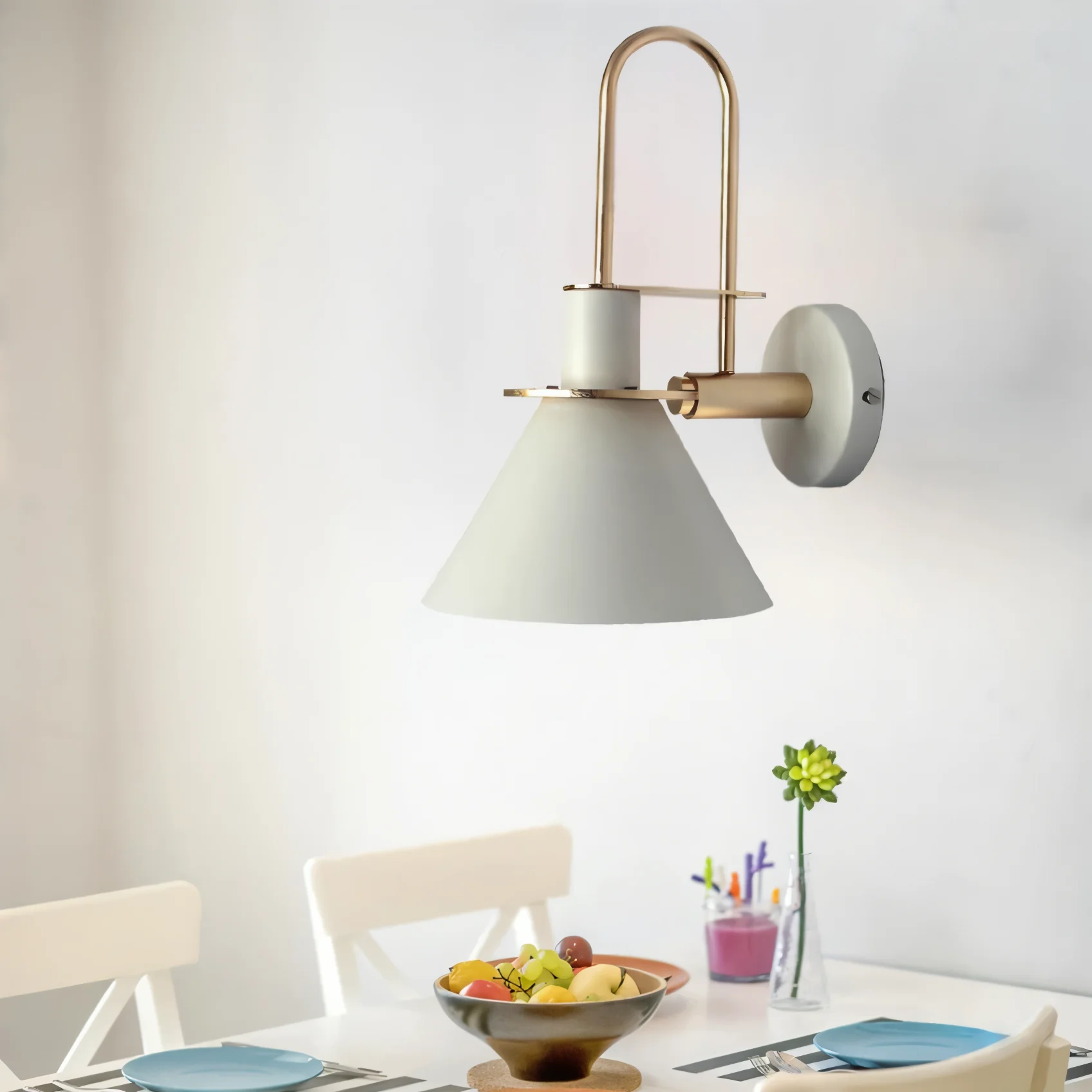 Zoralia - Postmoderne LED Wandlamp met Trompetvormig Design - Image 12