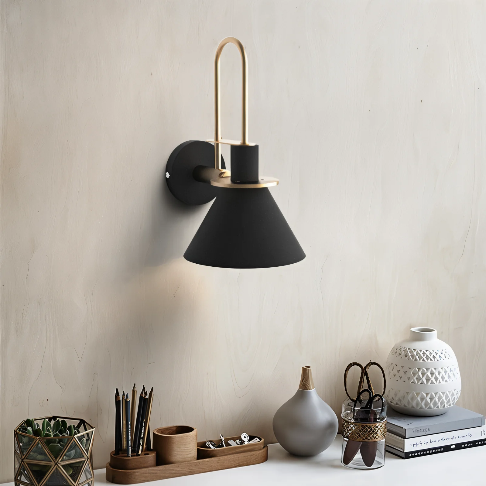 Zoralia - Postmoderne LED Wandlamp met Trompetvormig Design - Image 21